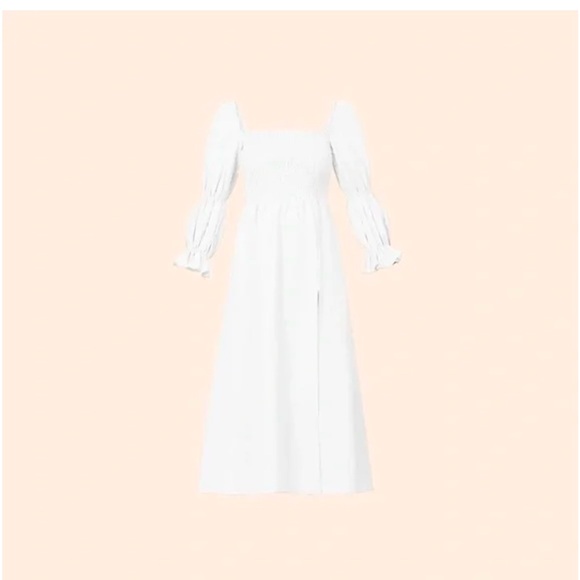 REFORMATION Hyland Linen Dress NWHT - Picture 3 of 3